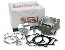 Zestaw \'\'Cylinder Works\'\' cylinder tłok uszczelki Yamaha YFZ450 R/X 09-11 Big Bore